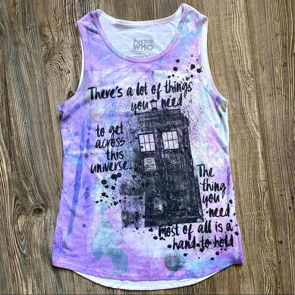 Dr. Who Tank | Size XS